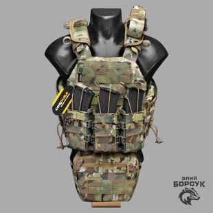 Плитоноска M4 Мulticam Cordura Original USA в зборі + напашник + 3 підсумка + турнікет 15х20 ЗП3М2Н1.1-0419USA фото
