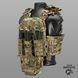 Плитоноска M6 STALKER (Multicam USA) + напашник + 3 підсумки пластикові + під турнікет id_1861 фото 2