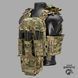 Плитоноска M6 STALKER (Multicam USA) + напашник + 3 підсумки пластикові + під турнікет id_1861 фото 2
