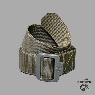 Ремінь тактичний зі строчкою (олива) РТС5.3.С-0316 фото