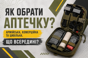 Як обрати аптечку? Армійська, комерційна та цивільна. Що всередині? фото