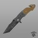 Ніж розкладний Browning " стропоріз " ручка койот id_1734 фото 1