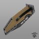 Ніж розкладний Browning "тактичний дизайн" ручка койот id_1733 фото 4